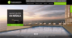 Desktop Screenshot of fundamenta.cl